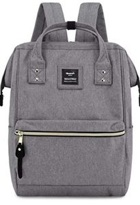 Gray Women's Backpack - Lightweight Everyday Bag